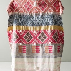Anthropologie throw